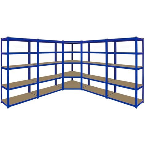 Monster Racking T-Rax Corner Shelving Unit & 4x 90cm Garage