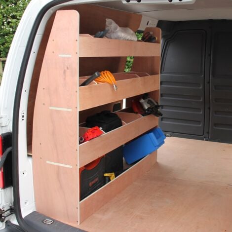 Monster Racking VW Caddy Fahrzeugausbau Auto Regal Werkstattwagen Werkzeugkasten 122cm H x 122,5cm B
