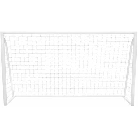 Monster-Shop – But de football 3,6 x 1,8 m – Cadre PVC léger et transportable – Filet 30 plis PE pour impact élevé – Sac de transport inclus