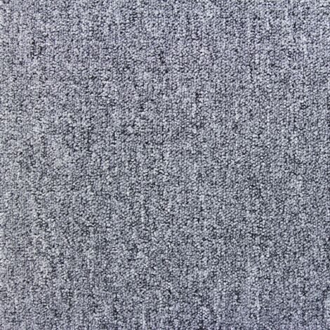 Monster-Shop – Dalle de moquette ultra-résistante 50cm x 50cm – Paquet de 20 dalles – Couleur gris platine pour usage intensif – Superficie 5m²