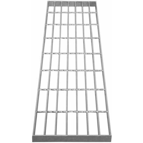 Monster-Shop – Grille caillebotis acier galvanisé 800mm x 240mm – Maille 32 x 100mm – Capacité 192kg – Résistant à la corrosion EN ISO 1461 - MIN 260 GR
