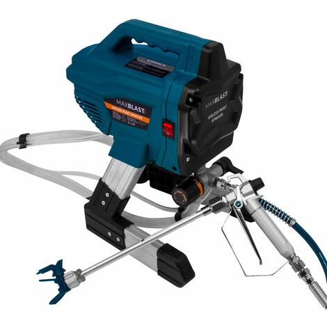 Monster-Shop – Pistolet à peinture sans air 650W – Débit 1,4 L/min – Pression 2900 psi – Finition lisse pour latex à base d'eau et scellants - 2900PSI-
