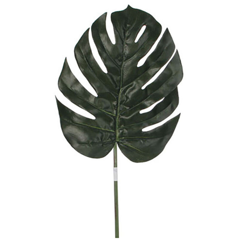 Feuille de Monstera verte 88cm Feuille de Monstera verte 88cm