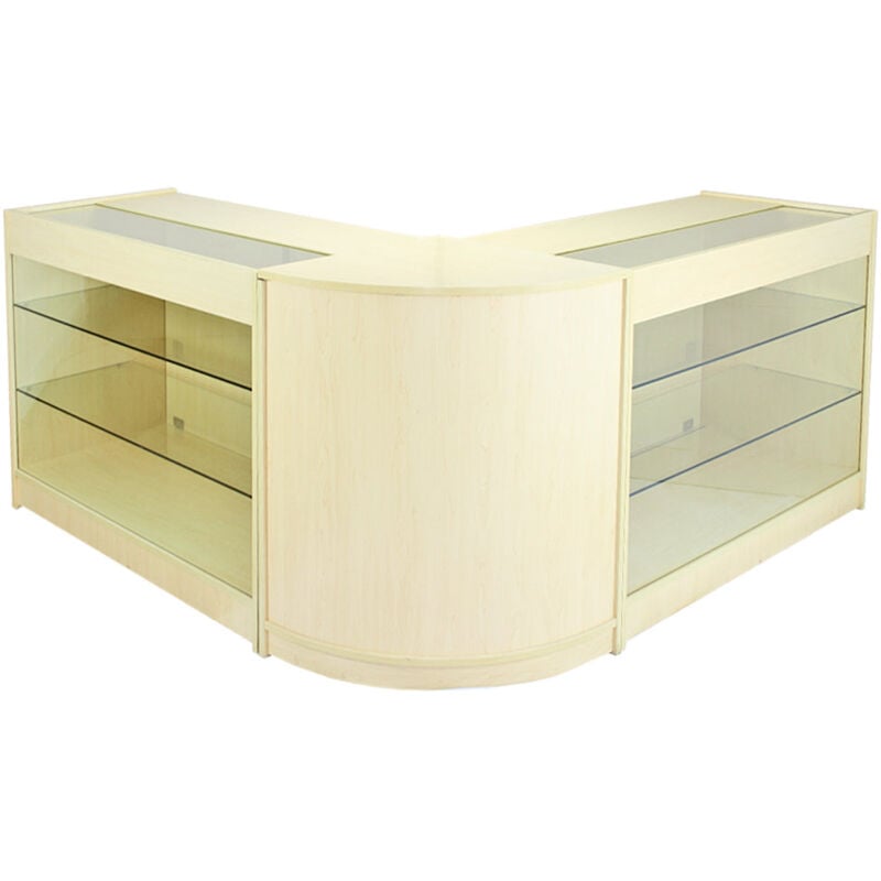 MonsterShop Horizon Shop Counter Cabinets & Retail Display Glass