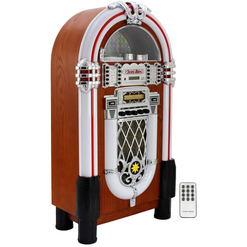 Monster-shop - Retro Style Illuminated Jukebox Sound System