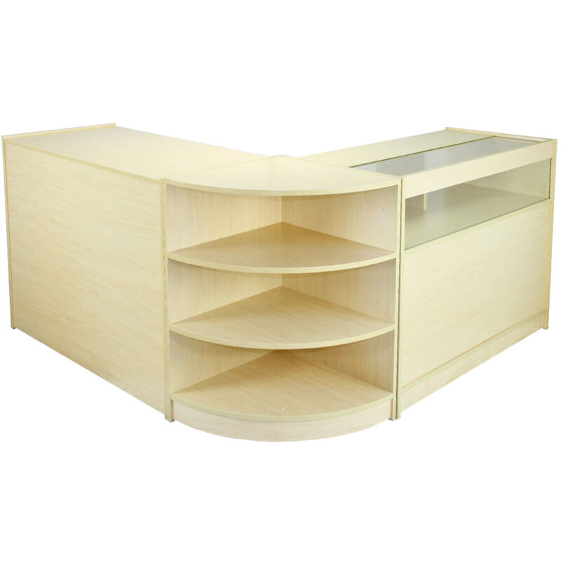 MonsterShop Zennith Shop Counter Cabinets & Retail Display Glass