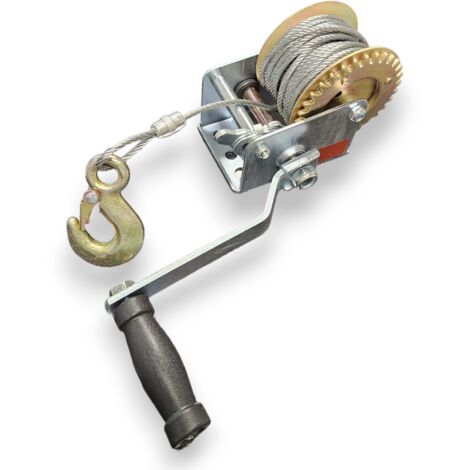 MONTACARICHI VERRICELLO 360 KG PARANCO MANUALE GANCIO ARGANO BARCA 10 MT 35598
