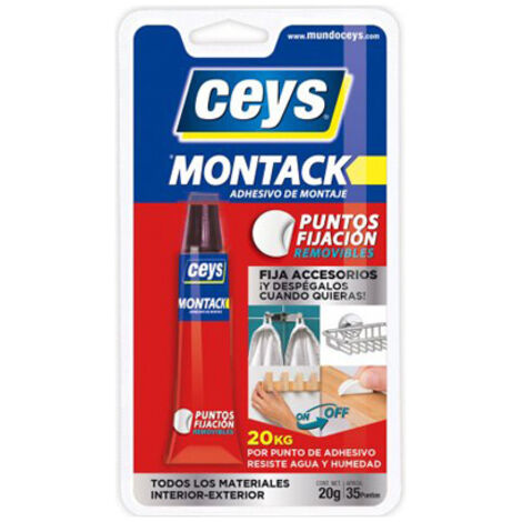 Montack punti di fissaggio rimovibili 20gr 507400 ceys