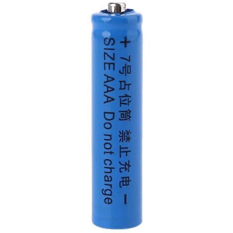 Montage de Pile Fausse pour Cellules Conductrices Cylindriques 14500 LR6-AAA, Support Coque