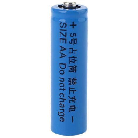 Montage de Piles Factices pour Cellules Conductrices Cylindriques 14500 LR6-AA, Support Coque