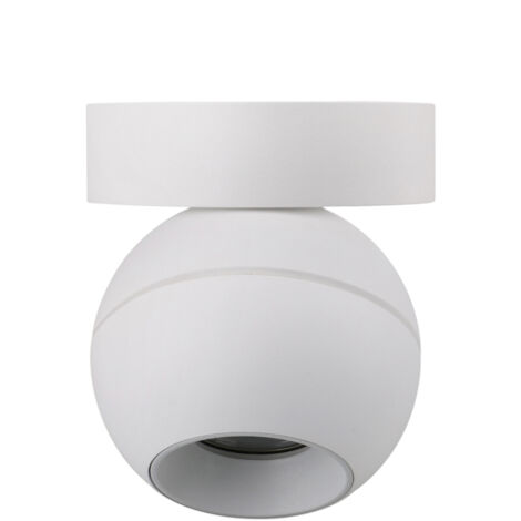 Montage en surface tilt UKU4 Corte de fase L,C LED COB 7W 881lm(751lm)/913lm(746lm)/954lm(795lm) CRI90 2700K/3000K/4000K 48º Blanc Blanc