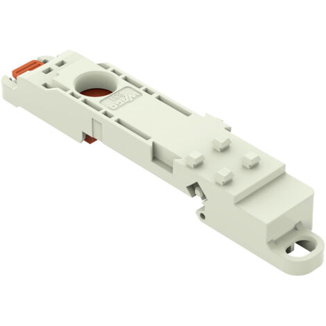 Montageadapter für TS 35/Oberflächenmontage Rastermaß 7,62 mm lichtgrau   831-1038 WAGO Inhalt: 1