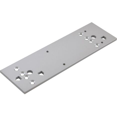 Montageplatte DORMA für TS 72, silber  Zubehör Türschließer dormakaba