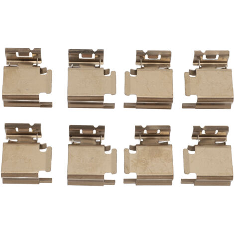 Montagesatz für hintere Bremsbeläge BPF1298A, MK3 03-07, Klapperkeilclip, Premium-Material, einfache Montage, für MK3 2003 bis 2007.