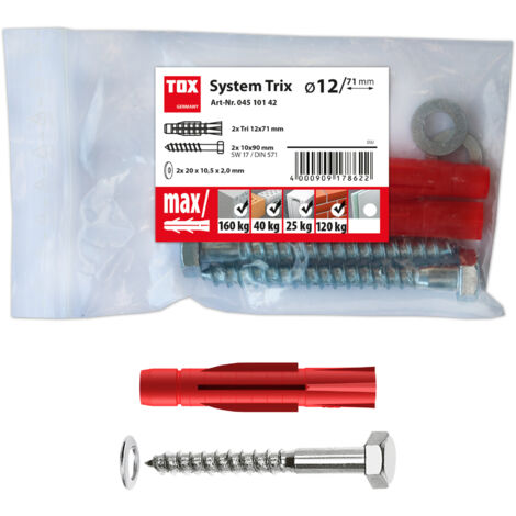 Montagesatz System Trix 12x71 mm