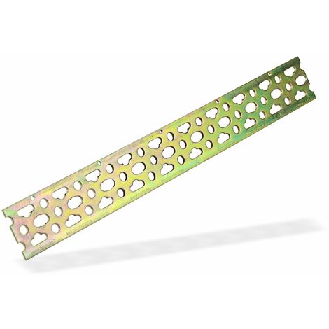 Montageschiene 400 x 50 x 3 mm für Sanitärbefestigungen "Tobias"