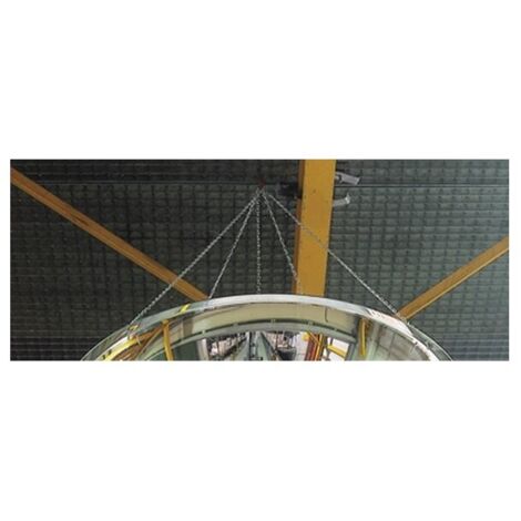 Montageset für Panoramaspiegel zur Deckenbefestigung