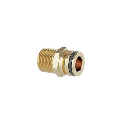 Montaje con clip de fijación Caleffi 359  Racor 1/2 ”Ø 13 asiento plano con clip de fijación