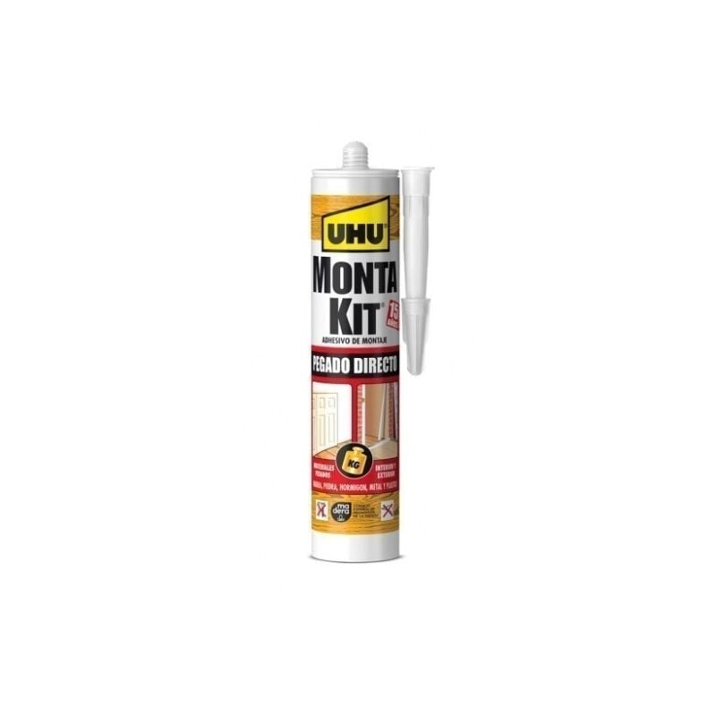 

Adhesivo de montaje kit pegado directo 380gr. - UHU