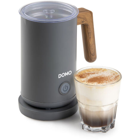 Montalatte - DOMO - DO745MF - 500 W - 150 ml - Base 360° - Grigio/Legno