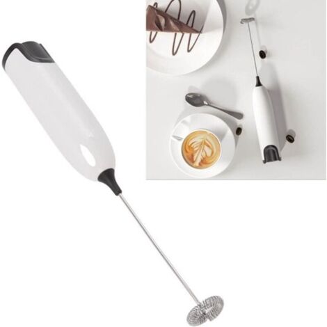 Montalatte elettrico portatile - Caffè, Matcha, Cappuccino, Mescolatore per latte - Mini montalatte automatico per bevande, Cioccolata calda