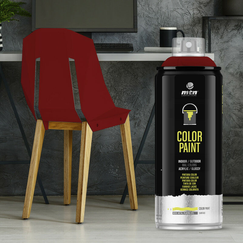 

Spray Ral Acrílico R-3004 Rojo Púrpura 400ml - Montana Colors
