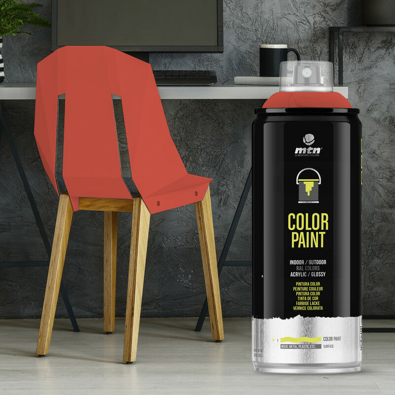 

Spray Ral Acrílico R-3020 Rojo Tráfico 400ml - Montana Colors