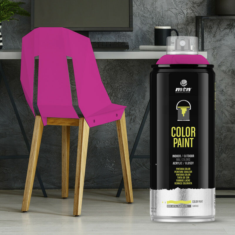 

Spray Ral Acrílico R-4010 Magenta 400ml - R-4010 Magenta Tele - Montana Colors