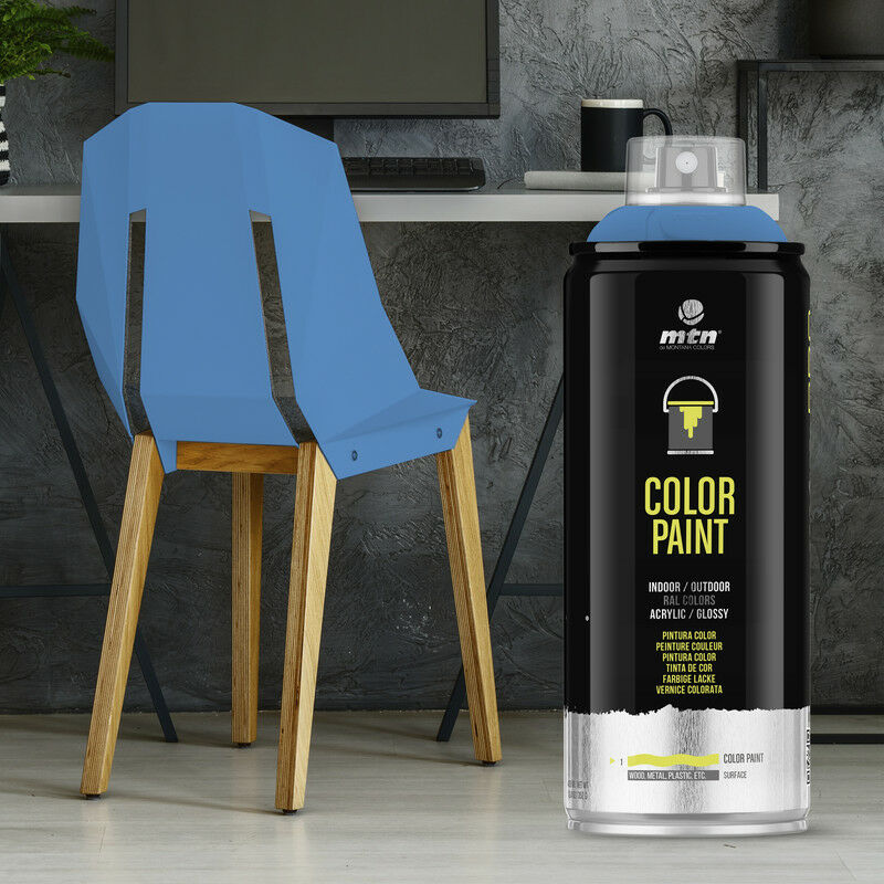

Spray Ral Acrílico R-5015 Azul Celeste 400ml - Montana Colors