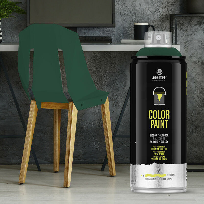 

Spray Ral Acrílico R-6005 Verde Musgo 400ml - Montana Colors
