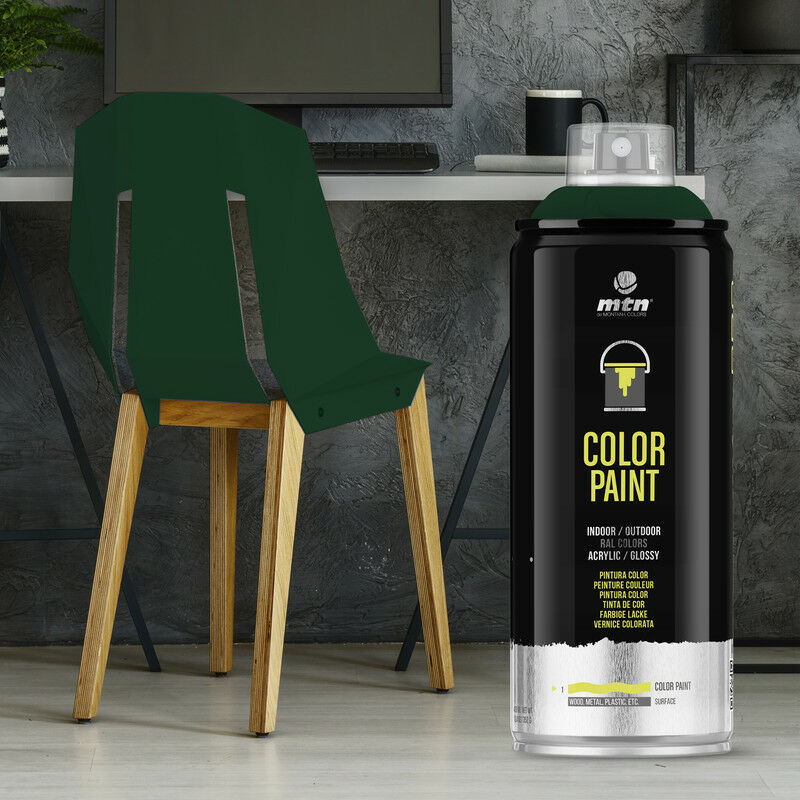 

Spray Ral Acrílico R-6009 Verde Abeto 400ml - Montana Colors