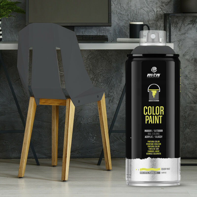 

Spray Ral Acrílico R-7016 Gris Antracita 400ml - Montana Colors