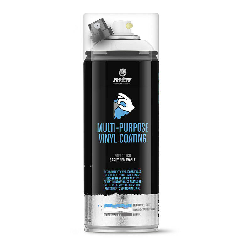 

Spray Vinilo Líquido Barniz Brillante Transparente 400ml - Montana Colors