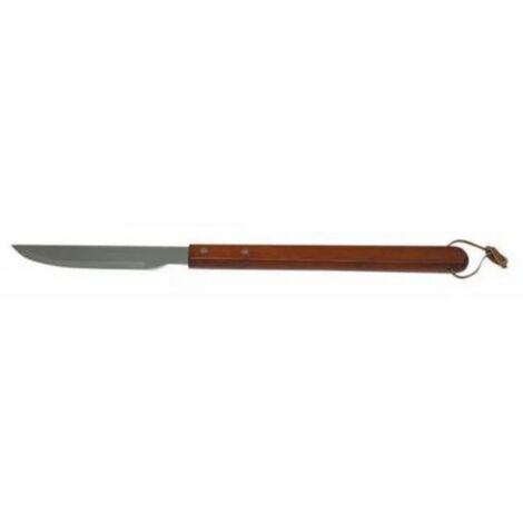 Montana coltello in acciaio con manico in legno per barbecue accessori
