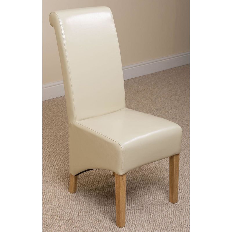 Montana Dining Chair [Ivory Leather]