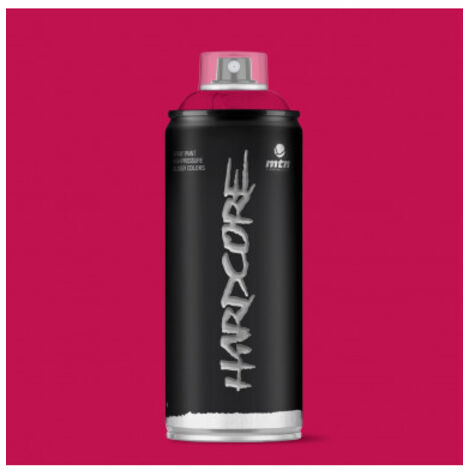 Montana Hardcore Spray |Finition Brillante | Akari Rouge 400ml | Montana Colors