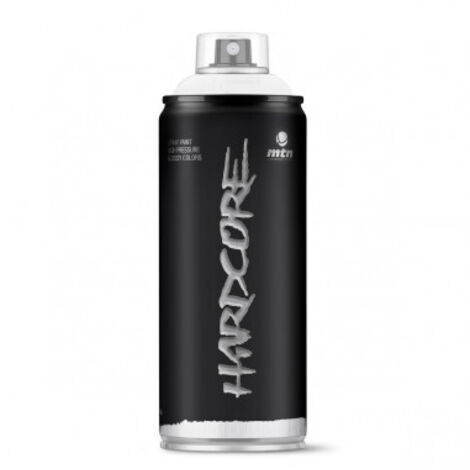 Montana Hardcore Spray |Finition Brillante | Blanc d'os 400ml | Montana Colors