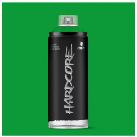 Montana Hardcore Spray |Finition Brillante | Colognon Vert 400ml | Montana Colors