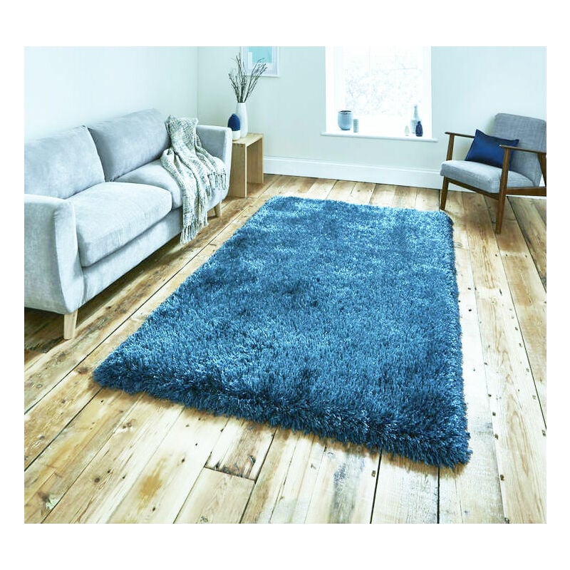 Think Rugs - Montana Steel Blue 200cm x 290cm - Blue