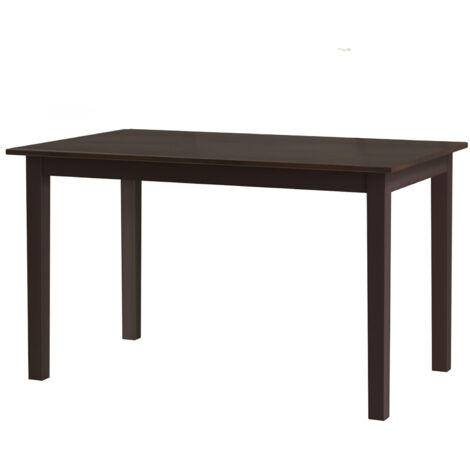 MONTANA-Table de salle à manger 120 cm en MDF brun