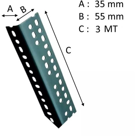 MONTANTE ANGOLARE X SCAFFALATURE 35 X 55 MT 3