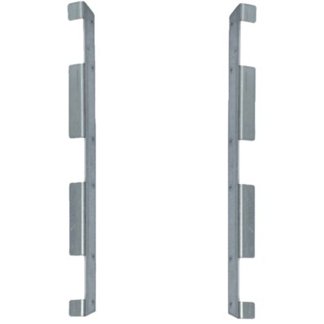 Montante Bocchiotti in acciaio per quadri Pedro 330x40x32 B04652