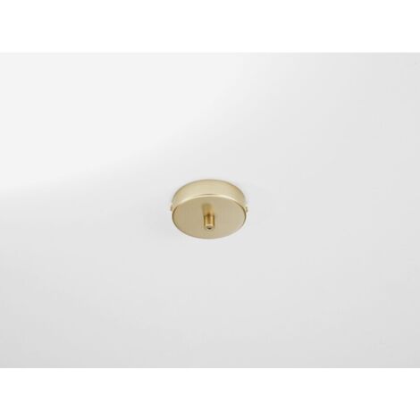 MONTATURA 1 FORO D.10XH4CM ORO.