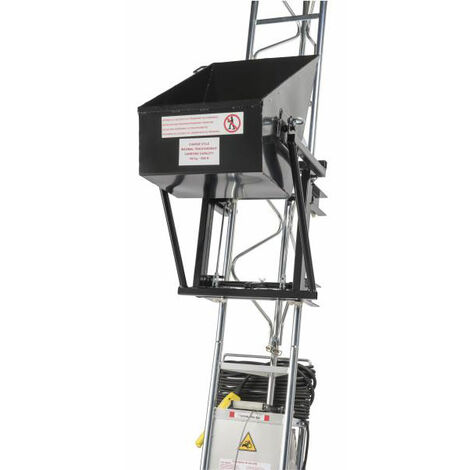 Monte-matériaux avec benne pendulaire - Hauteur 15.00m - Charge max 150kg - CS150/BP-15