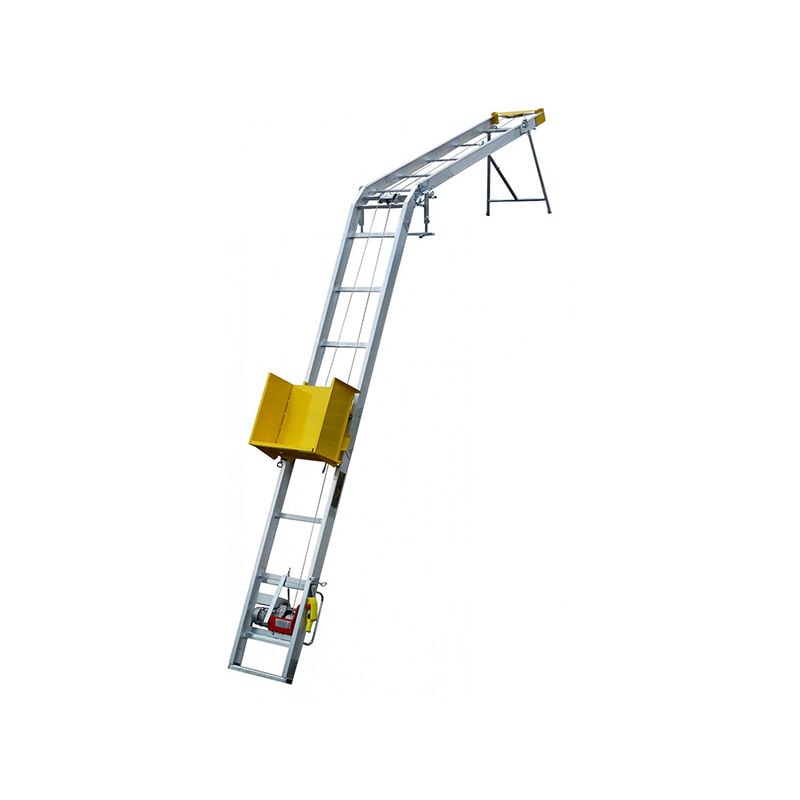 Matisère - Monte-matériaux avec caisse à matériaux - Hauteur 11.00m - Charge max 150kg - 901127/11M