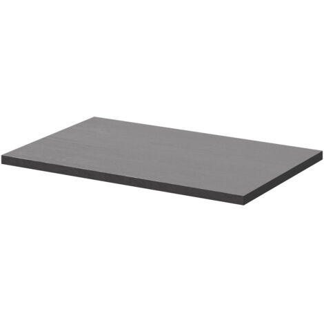 Montego Graphite Grey 605mm x 390mm x 18mm MFC Laminate Worktop