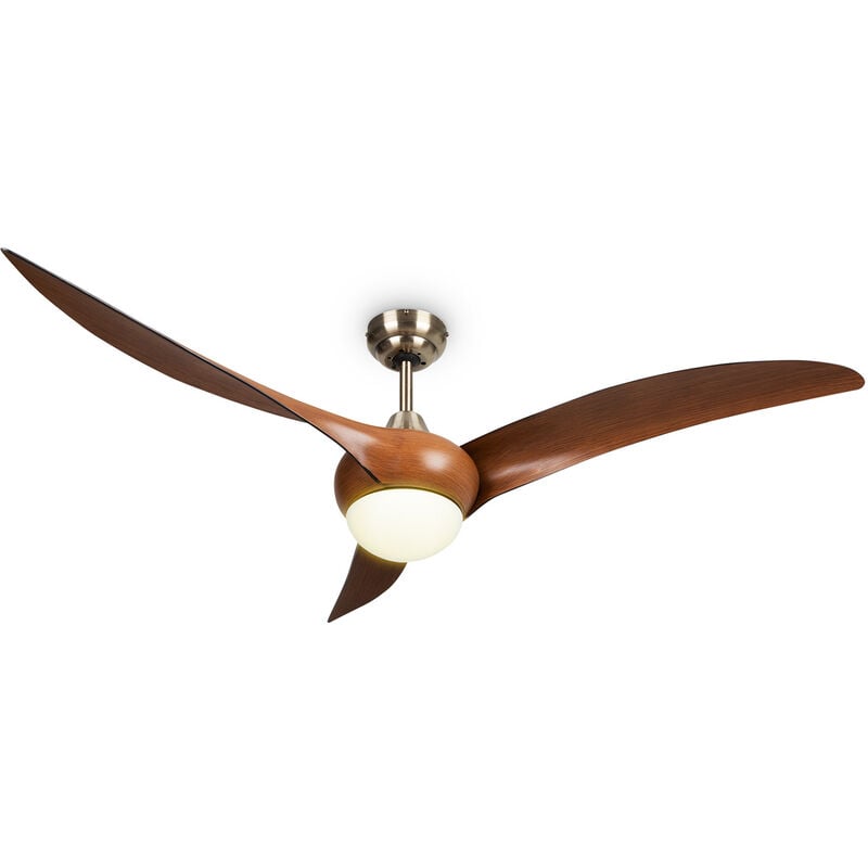 Klarstein - Monteverde ventilateur de plafond plafonnier 52" 8.376m³/h 3 pales