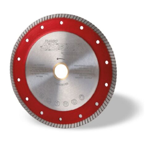 Montolit – Disque diamant turbo 125 mm – Pour grès cérame et marbre – Haute vitesse et durée de vie élevée – Découpe précise avec meuleuse