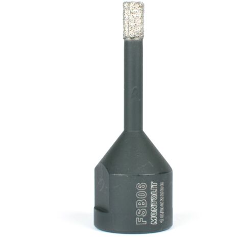 Montolit korona do wiercenia na sucho/mokro mondrillo black fi 6mm