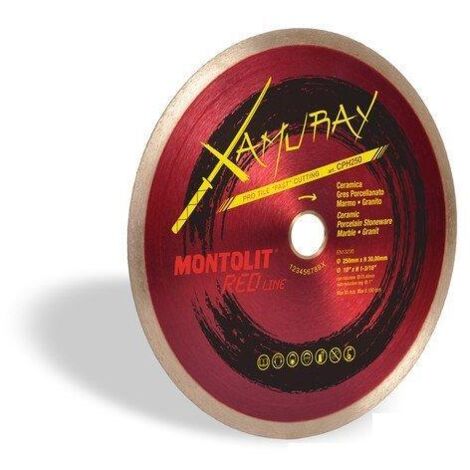 Montolit Xamuray lame diamantée 250 mm haute durabilité